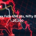 sensex down