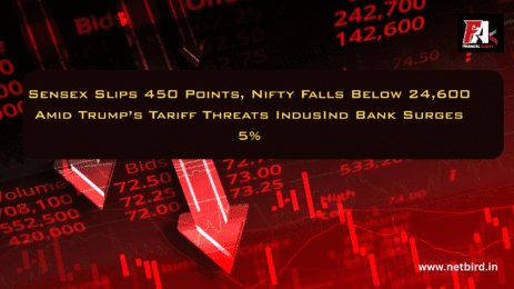 sensex falls